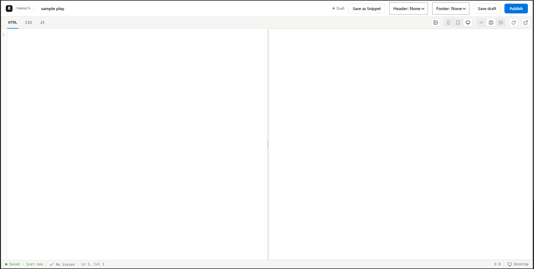 Rawmark: A WordPress editor that leaves your markup alone